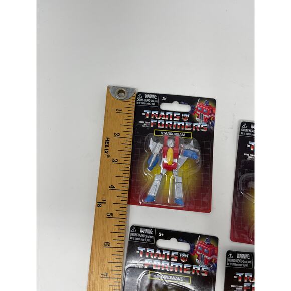 New Hasbro Transformers 4 Miniature Bumblebee Starscream Soundwave & Megatron - Picture 9 of 9